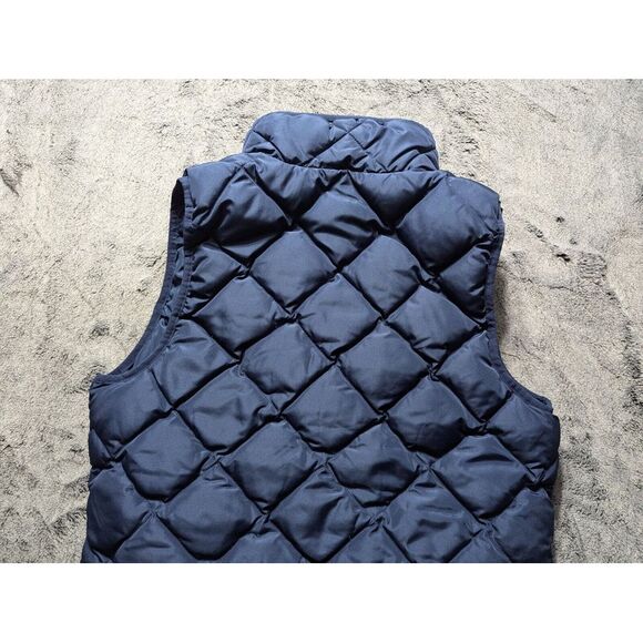 Woolrich Puffer Sleeveless Vest Women's Size Medium Blue - Picture 9 of 9
